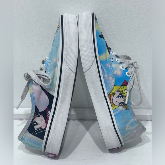 Vans Kid x Sailor Moon Authentic Pretty Guardian & Tuxedo Mask Sneakers Size 2 - Picture 7 of 11